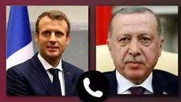 Cumhurbaşkanı Erdoğan, Fransa Cumhurbaşkanı Emmanuel Macron ile görüştü