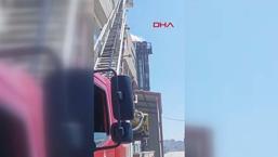 Esenyurt'ta tekstil fabrikasında yangın