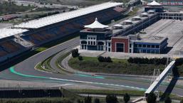 Formula 1 pistinin son hali havadan görüntülendi