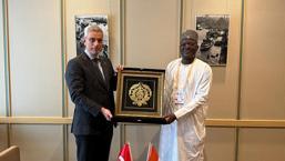 Bakan Memişoğlu, Nijerli mevkidaşı Hakimi ile bir araya geldi