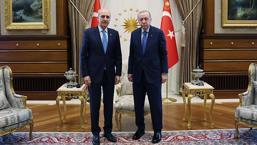 Cumhurbaşkanı Erdoğan, TBMM Başkanı Kurtulmuş ile görüştü