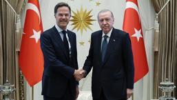 Cumhurbaşkanı Erdoğan, NATO Genel Sekreteri Rutte'yi kabul etti