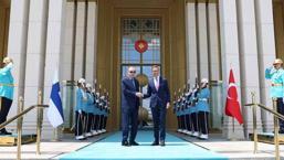 Cumhurbaşkanı Erdoğan, Finlandiya Cumhurbaşkanı Stubb ile bir araya geldi