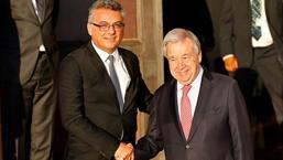 KKTC Cumhurbaşkanı Erhürman, Guterres ve Hristodulidis ile bir araya geldi