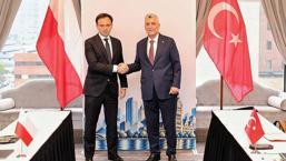 Bakan Bolat, Polonyalı mevkidaşı Domański ile bir araya geldi