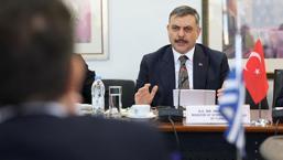 Bakan Çiftçi Yunanistan mevkidaşı Chrisochoidis ile bir araya geldi