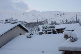 Adıyaman'da, 20 köy yolu kardan ulaşıma kapandı