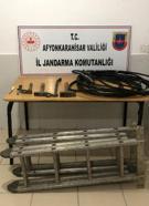 Kablo hırsızlığı şüphelileri yakalandı