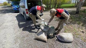 Van'da kaçak avlanan 450 kilo inci kefali ele geçirildi