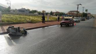 Otomobilin çarptığı, bisiklet sürücüsü hayatını kaybetti