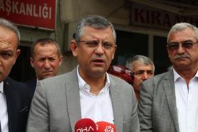 CHP'li Özel: Erken değil, derhal seçim
