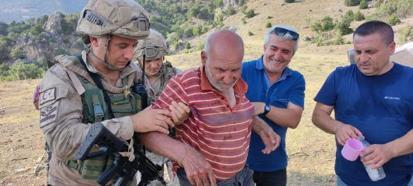 Kaybolan Alzheimer hastasını jandarma buldu