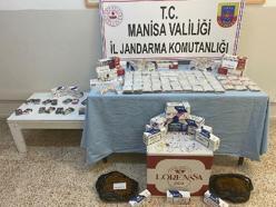 Manisa'da jandarmadan ‘kaçak sigara’ operasyonu