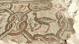Hadrianopolis kazılarında yeni mozaikler bulundu