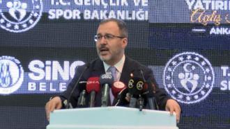 Bakan Kasapoğlu: Ankara’da 200 bine yakın insanımıza yüzmeyi öğrettik