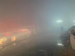 Sakarya'da geri dönüşüm tesisinde yangın korkuttu