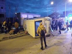 Kırklareli’nde özel halk otobüsü ile otomobil çarpıştı; 7 yaralı