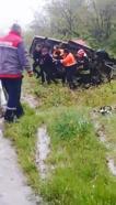 Yalova'da yoldan çıkan minibüs takla attı: 3 ölü