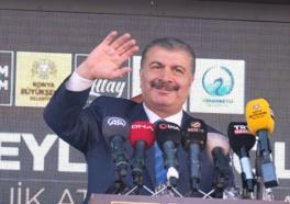 Bakan Koca: 5 yıllık Sağlık Bakanlığı döneminde sizleri mahcup edecek hiçbir şeye imza atmadık (2)