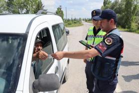 Jandarma ve polisten ortak denetim