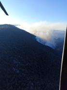Bolu'daki orman yangınına havadan müdahale