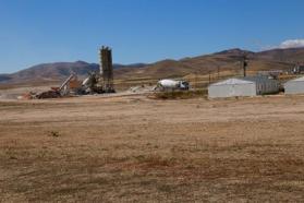 Gümüşhane-Bayburt Havalimanı'nda üstyapıda yüzde 10 seviyesine gelindi
