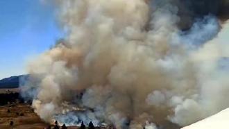 Bolu'da orman yangını (2)