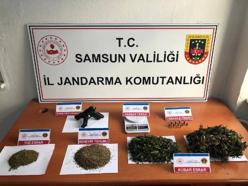 Samsun'da uyuşturucuya 1 gözaltı
