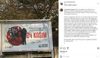 Bursa'da, tartışılan Öğretmenler Günü afişi (2)