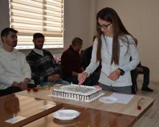 24 Kasım'da, Rabia öğretmene doğum günü sürprizi