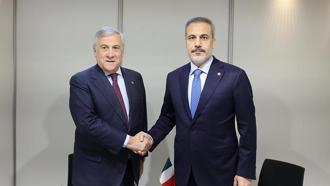 Bakan Fidan, İtalyan mevkidaşı Tajani ile görüştü