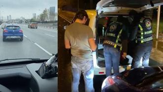 Maltepe'de ambulansa yol vermeyen magandaya ceza