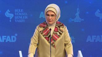 Emine Erdoğan: Türkiye milli gelirine oranla dünyanın en cömert ülkesi