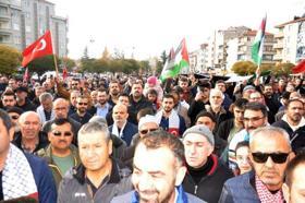 Karaman'da Filistin yürüyüşü