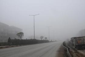 Manisa'da sis etkili oldu
