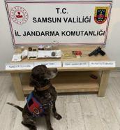 Samsun‘da uyuşturucu ve silah bulunduran şüpheliye gözaltı
