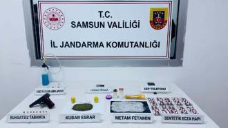 Samsun’da uyuşturucu ticaretine 1 gözaltı