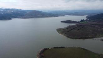 Bayramiç Barajı'nın su seviyesi 3 ayda yüzde 8,5’ten 88'e çıktı