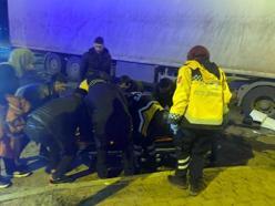 Şanlıurfa'da TIR ile otomobil çarpıştı: 1 ölü, 4 yaralı
