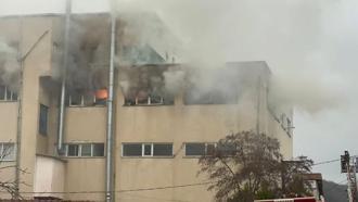 Beykoz&#039;da fabrikada yangın-1