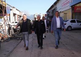 Başkan Geyikçi Kumluca'da ziyaretler yaptı