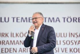 Başkan Büyükkılıç, Felahiye'de toplu temel atma törenine katıldı