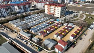 Deprem uzmanlarının uyardığı Tunceli'de, 12 konteyner kent kuruluyor