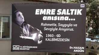 İstanbul - Özgür Özel sanatçı Emre Saltık’ın anma törenine katıldı