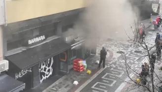 İstanbul - Kadıköy’de iş yerinde yangın paniği