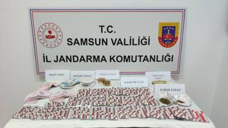 Samsun'da uyuşturucuya 2 gözaltı