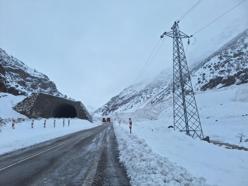 Van'da kar yağışı; 446 yerleşim yerinin yolu kapandı (2)