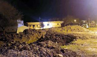 Kilis'te izinsiz kazıya 13 gözaltı