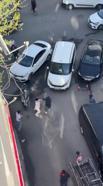 İstanbul- Bahçelievler'de sürücülerin yumruklu yol verme kavgası