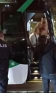 Tokat'ta, kırık soda şişesi ile yolcu otobüsünü rehin aldı